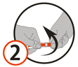 Заверните колпачок до упора и туба вскроется автоматически. Откройте верхнюю часть колпачка и нанесите клей на другую склеиваемую поверхность.
