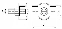 Зажимы Simplex для тросов, канатов от 2 до 10 мм